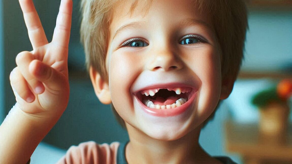 Kids tooth fall